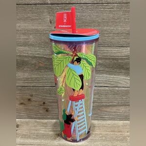 Starbucks Venti Cold Cup Mon Yee Chau 2024 Artists Edition 24oz Tumbler - NEW